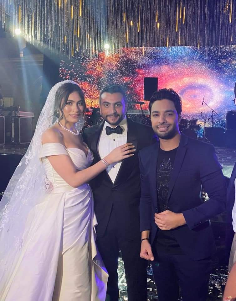 حفل زفاف الفنانة هاجر أحمد على رجل الأعمال أحمد الحداد