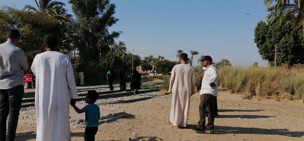 مزلقان الصياد في نجع حمادي