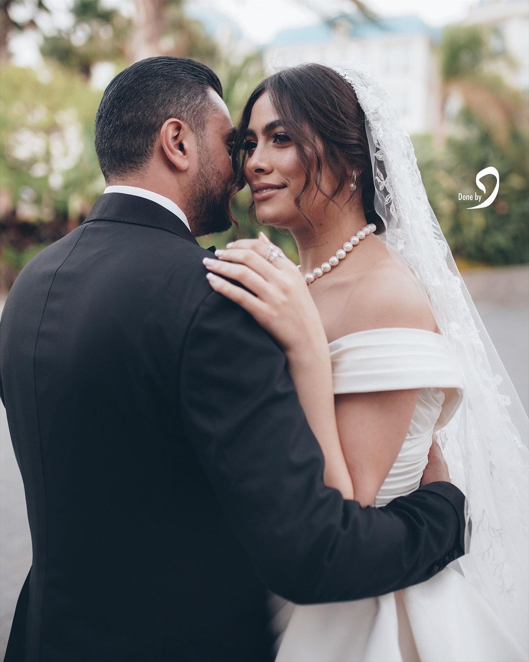 حفل زفاف الفنانة هاجر أحمد على رجل الأعمال أحمد الحداد