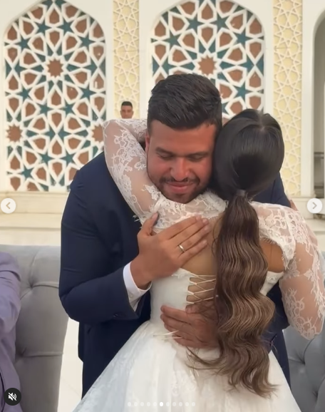 عقد قران شقيقة مايان السيد