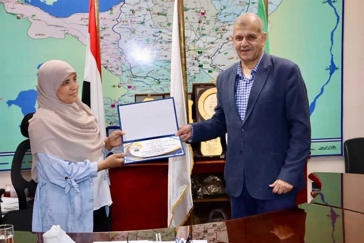 مياه الفيوم” تكرم فريق الإدارة العامة للتدريب وقطاع الموارد البشرية تقديرًا لجهودهم المتميزة