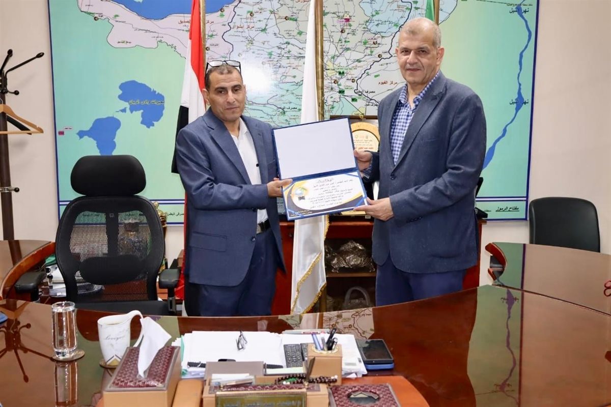 مياه الفيوم” تكرم فريق الإدارة العامة للتدريب وقطاع الموارد البشرية تقديرًا لجهودهم المتميزة