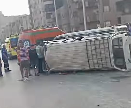 آثار الحادث