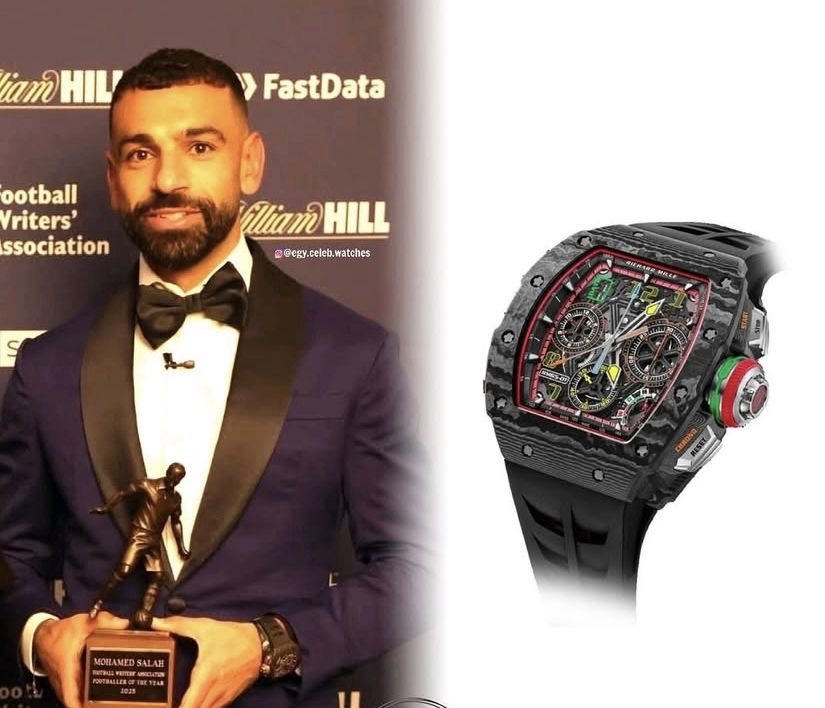 ساعة محمد صلاح