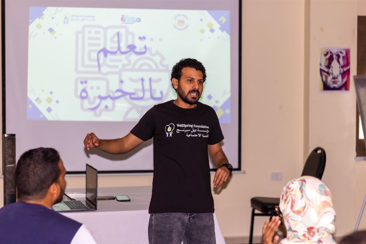 جانب من المعسكر التدريبي