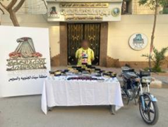 المتهم والمضبوطات