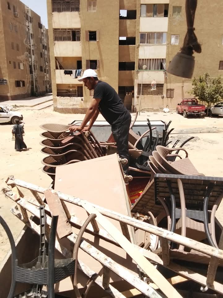 حملة لإزالة الإشغالات والمخالفات في مدينة بدر للحفاظ على المظهر الحضاري