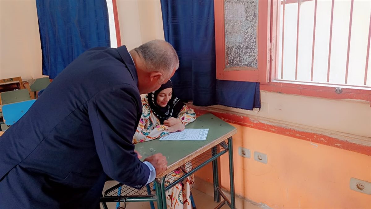 قبيصي يتابع لجان امتحانات النقل بشرق وغرب الفيوم ويؤكد على الانضباط وتهيئة الأجواء المناسبة
