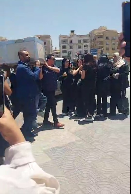 جنازة جدة وئام مجدي