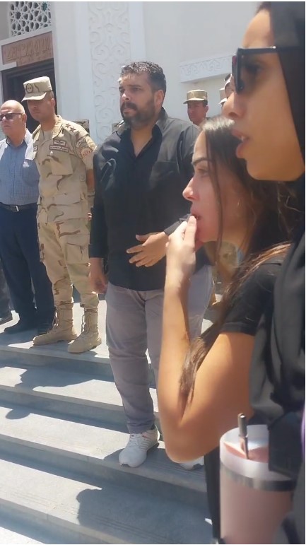 جنازة جدة وئام مجدي