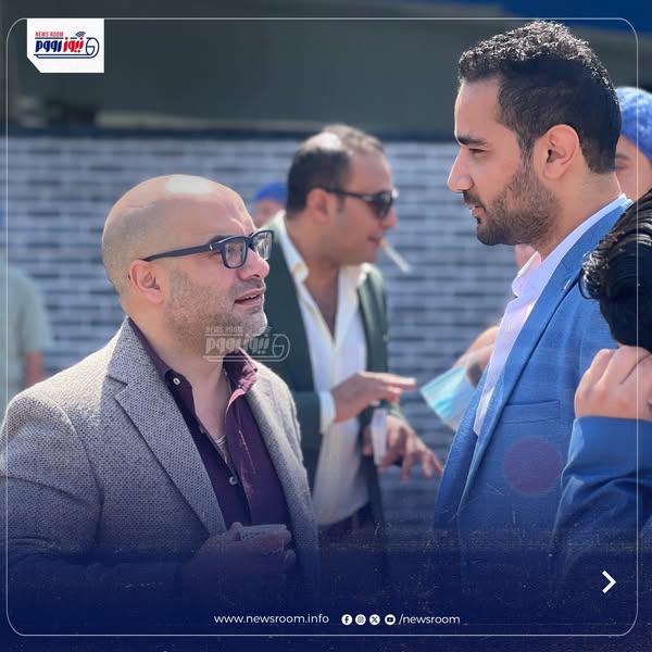 رئيس تحرير نيوز رووم الكاتب أحمد صبري أثناء حضوره فعاليات مبادرة “احلم 2”