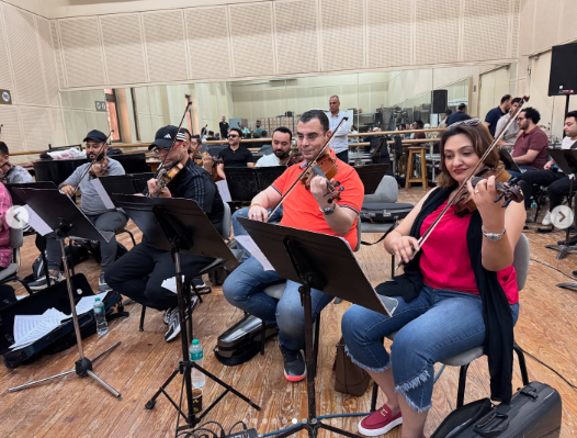 البروفات النهائية لحفل الفنانة مي فاروق في دار الأوبرا