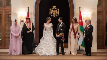 ولي العهد الأردني والاميرة رجوة