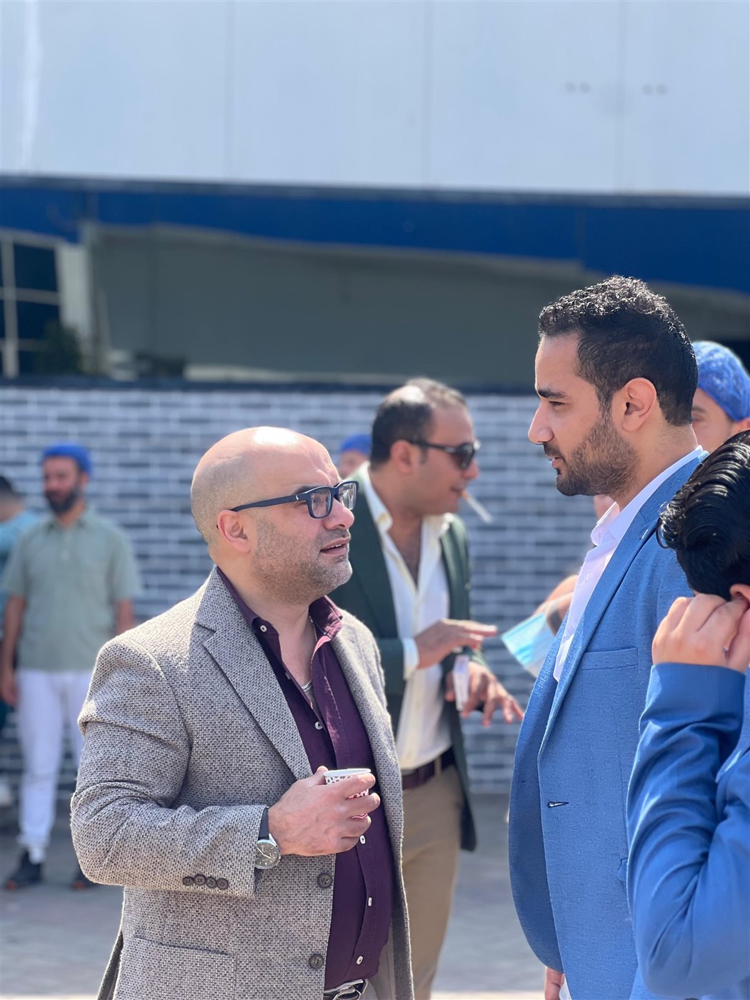 <strong>جانب من مشاركة الكاتب الصحفي أحمد صبري</strong>