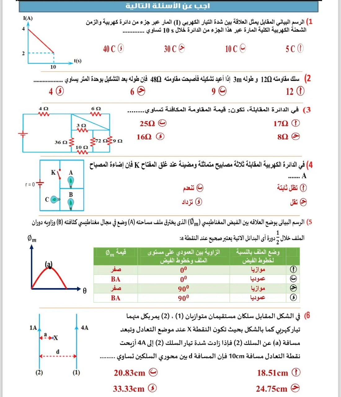 <strong>مراجعة شاملة في الفيزياء لطلاب الثانوية العامة</strong>
