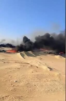 آثار الحادث