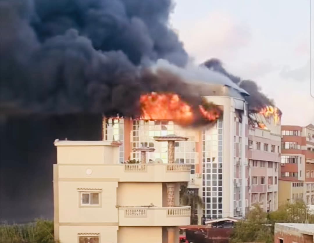 حريق في مدرسة بالإسكندرية