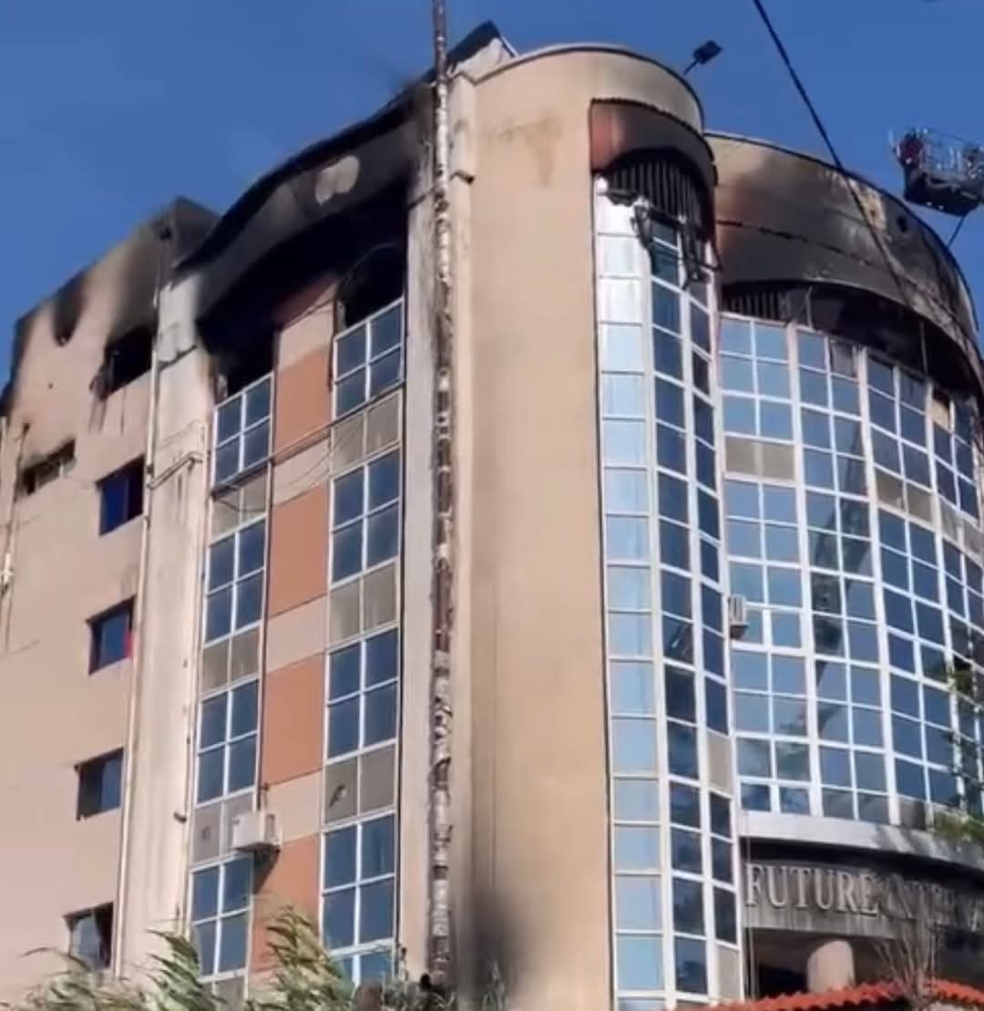حريق في مدرسة بالإسكندرية