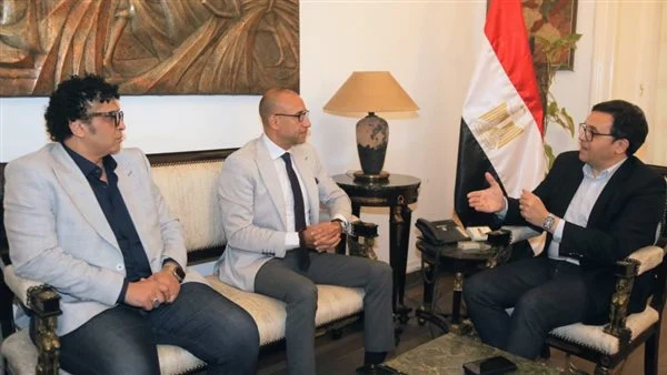 وزير الثقافة و المايسترو تامر غنيم