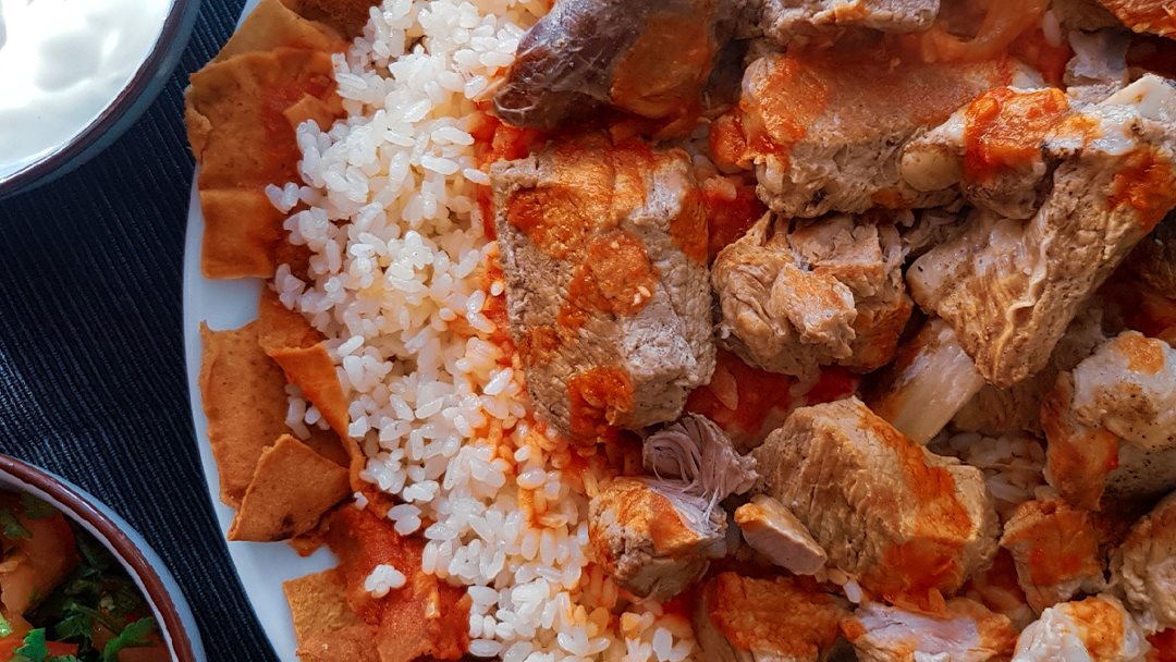 طريقة عمل الفتة