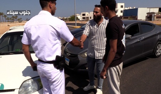 شرطة النجدة في جنوب سيناء