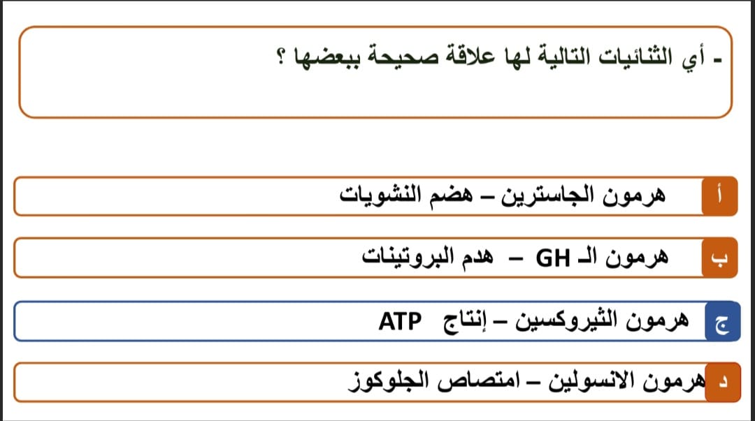 <strong>أسئلة متوقعة في الأحياء لطلاب الثانوية العامة 2025</strong>