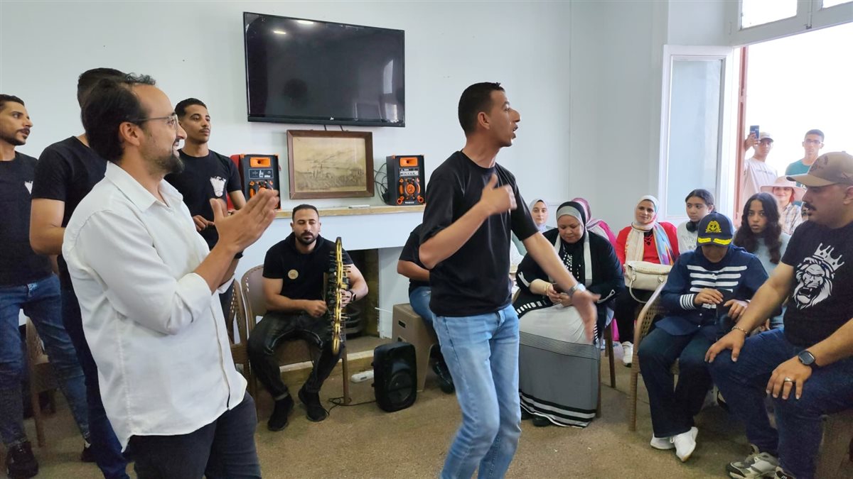 حفل سمسمية في الافتتاح