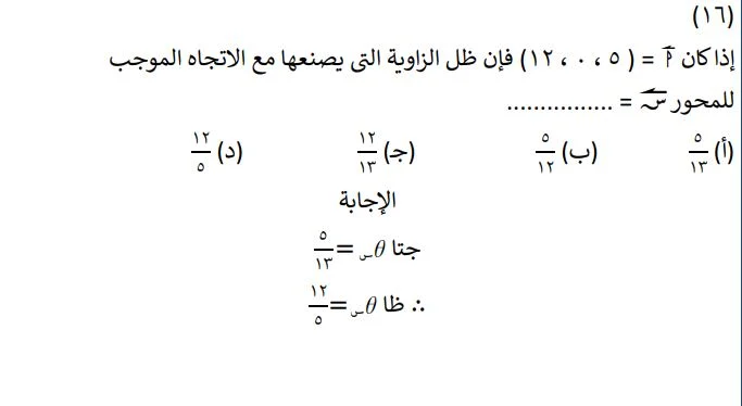 مراجعة شاملة لمادة الجبر قبل امتحاتات الثانوية العامة