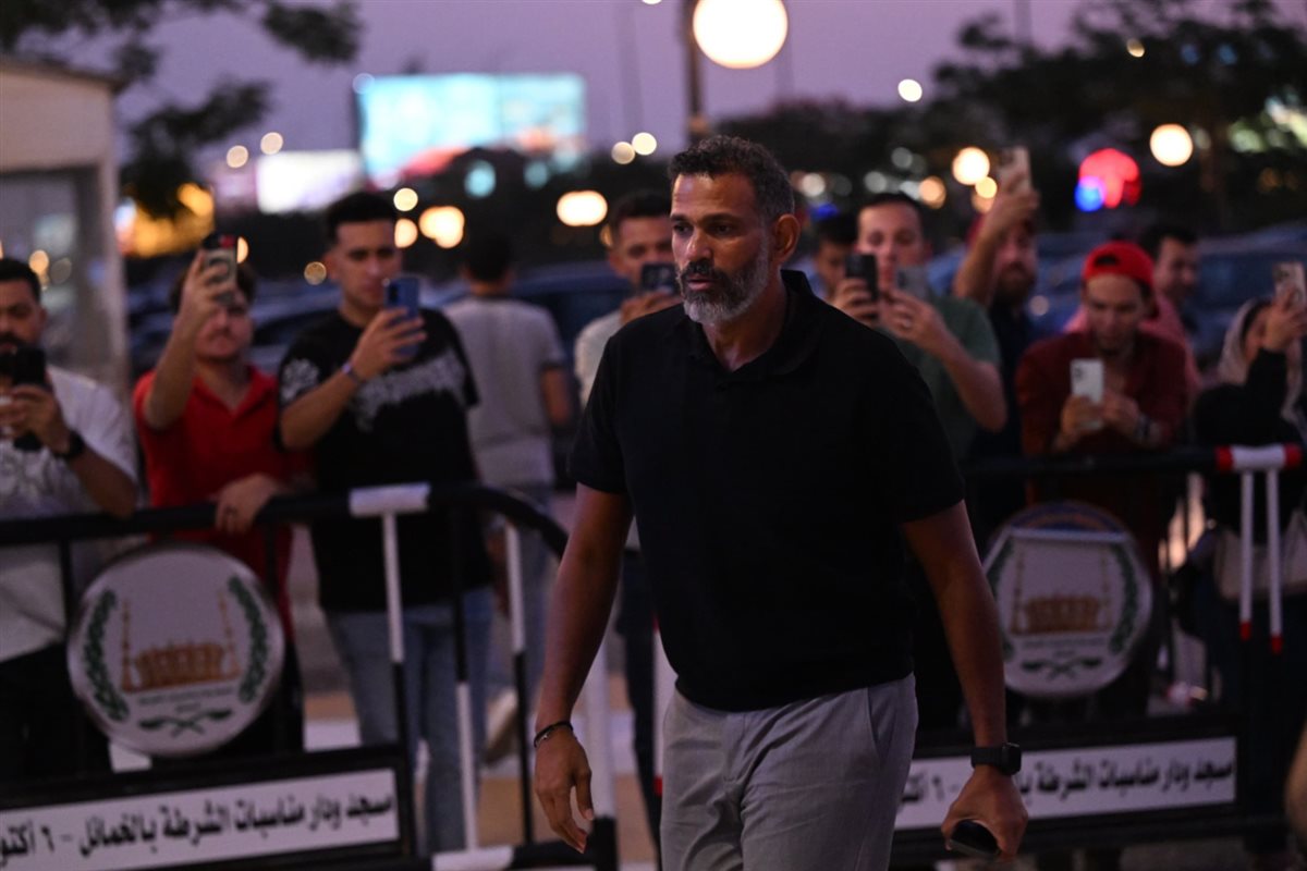 عزاء ابن عم محمد الشرنوبي