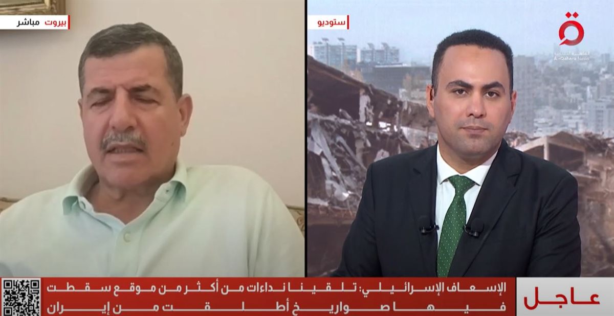 القصف الإيراني 