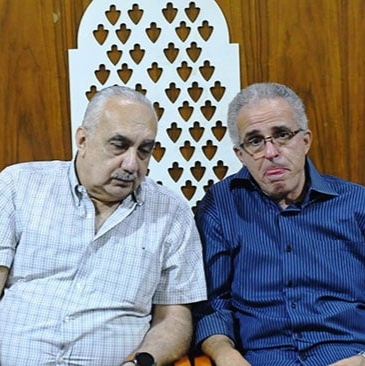 عزاء شقيق حسن يوسف