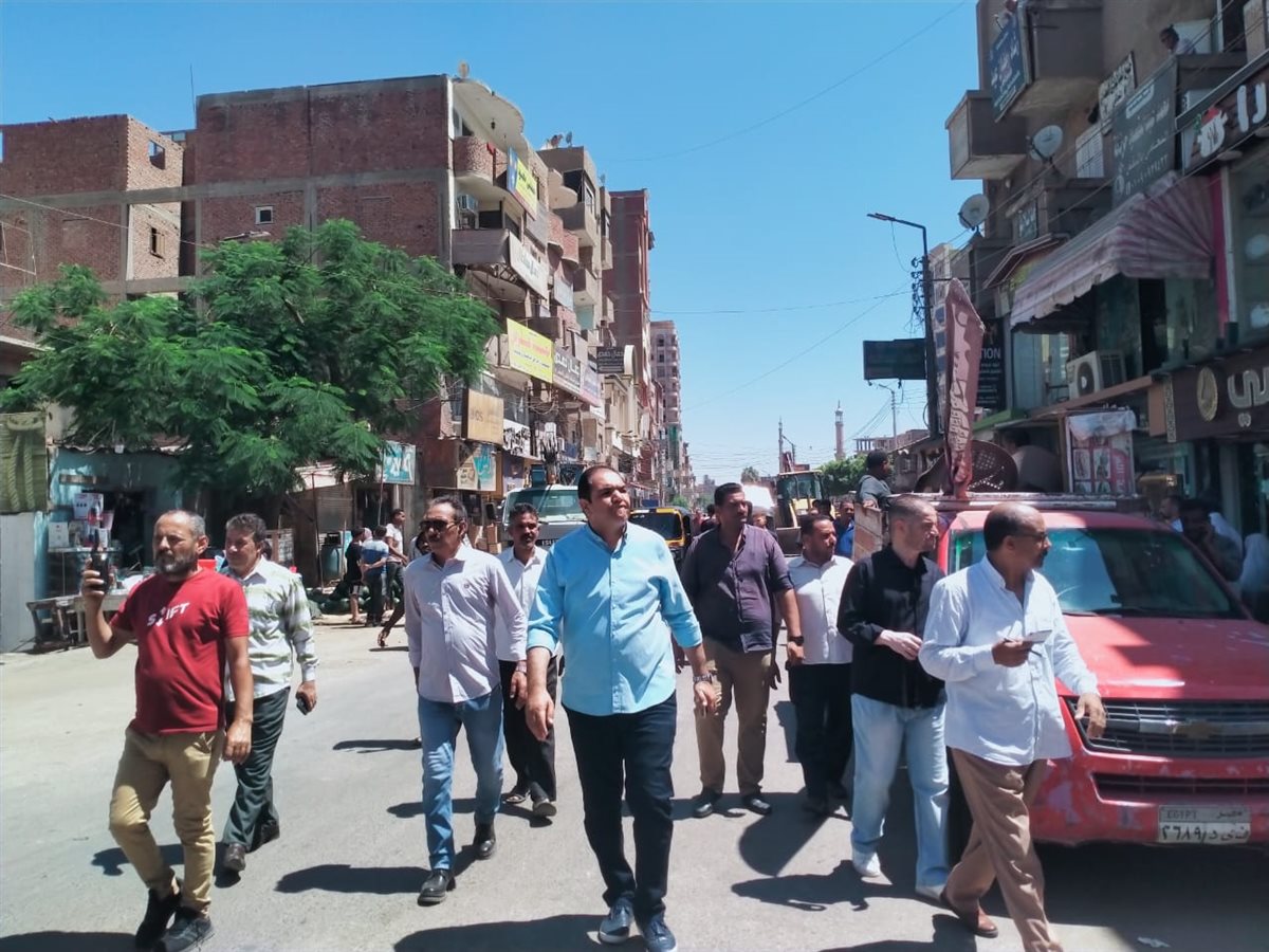 رئيس مركز ابشواى حملة مكبرة تصادر وتتحفظ على ٤٦ مخالفة متنوعة