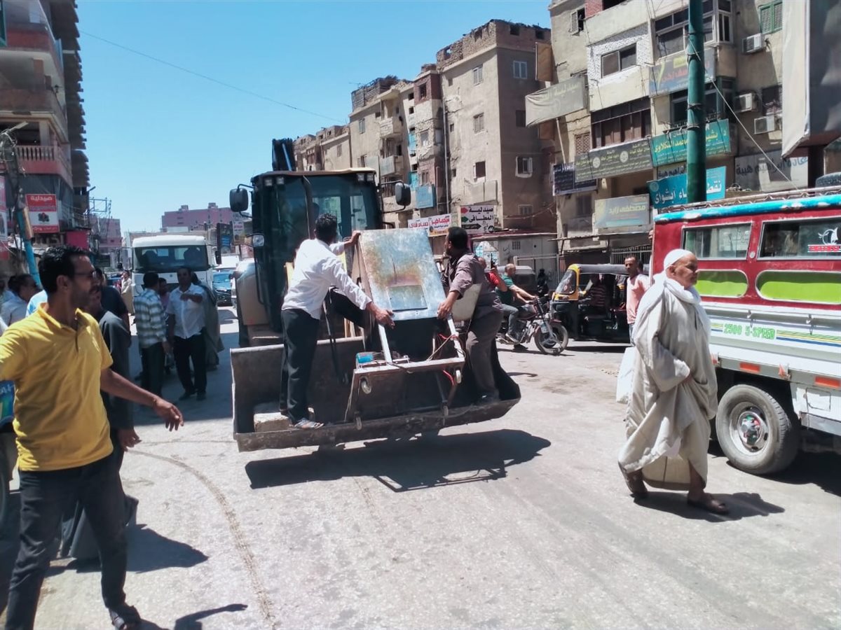 رئيس مركز ابشواى حملة مكبرة تصادر وتتحفظ على ٤٦ مخالفة متنوعة
