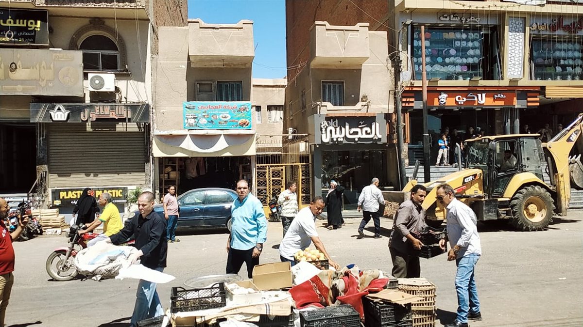 رئيس مركز ابشواى حملة مكبرة تصادر وتتحفظ على ٤٦ مخالفة متنوعة