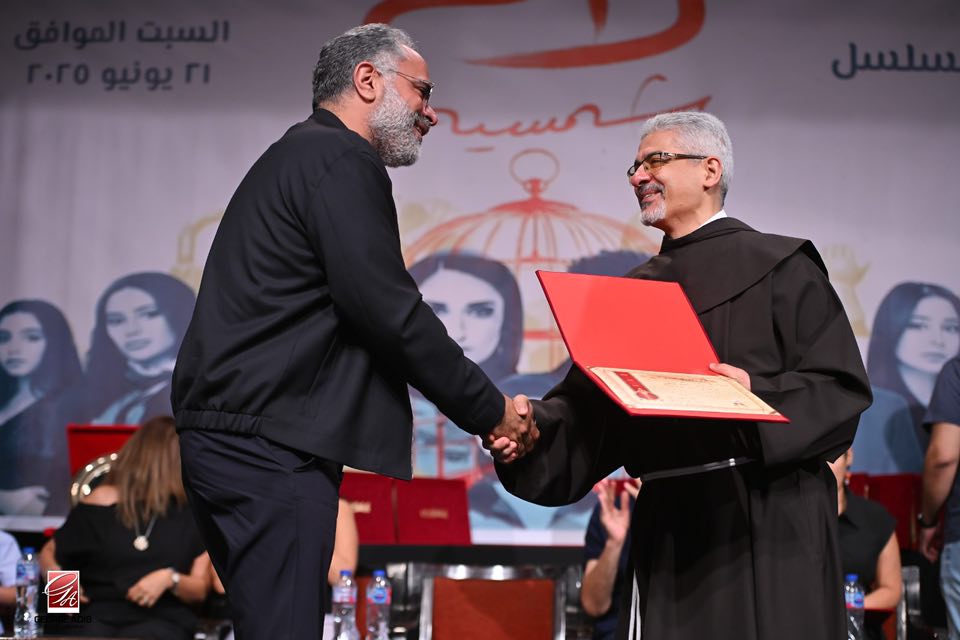 ندوة تكريم أبطال مسلسل لام شمسية بالمركز الكاثوليكي