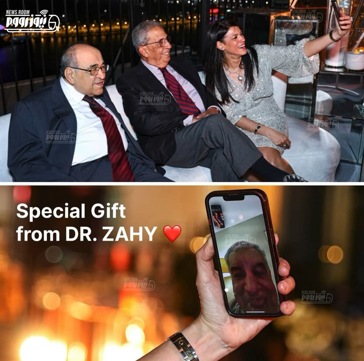 الدكتور زاهي حواس وتهنئة أونلاين