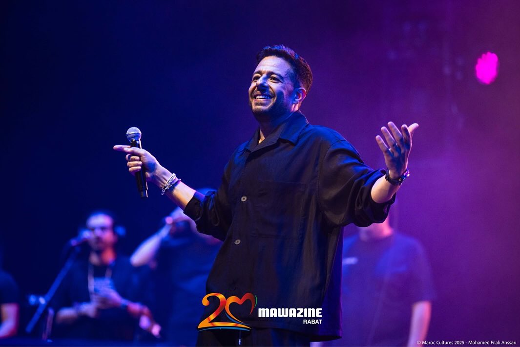 محمد حماقي يحيي حفلًا غنائيًا في مهرجان موازين في المغرب