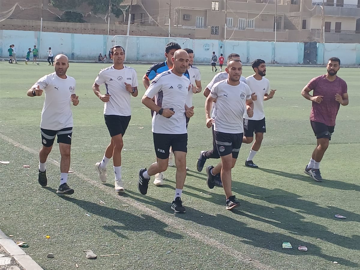 حكام الفيوم بدأوا فترة الأعداد البدنى للموسم الجديد