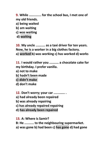 <strong>مراجعة نهائية في اللغة الإنجليزية لطلاب الثانوية العامة 2025</strong>