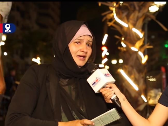 السيدة سهير تروي للإعلامية مارينا تفاصيل الواقعة بـ “الدموع”