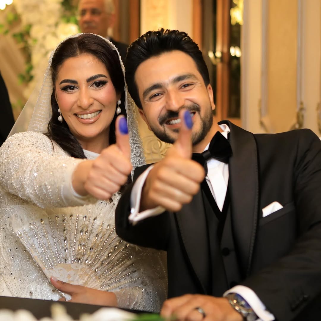 عقد قران شقيق محمد أنور