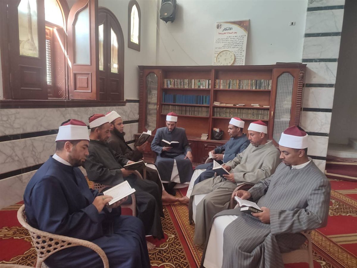 مساجد الفيوم تصدح بالمقارئ القرآنية لتدبر آيات القرآن الكريم وفهم معانيه