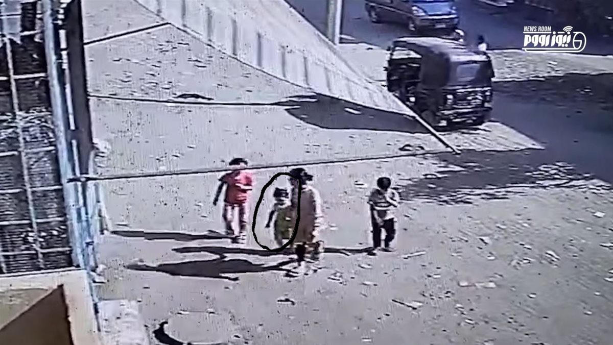 اللحظة الأخيرة للطفلة لوجي