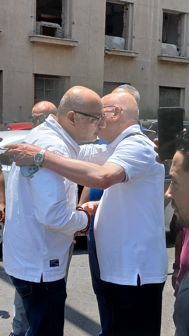 جنازة والد تامر عبد المنعم 
