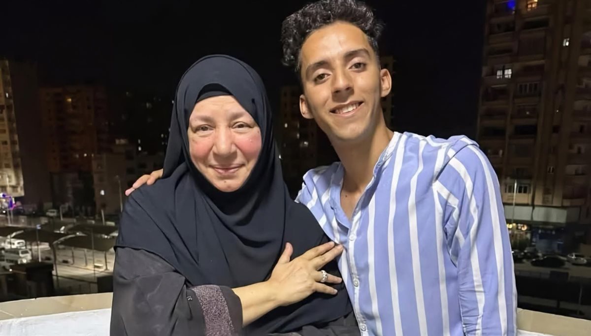 عبلة كامل وابن شقيقها
