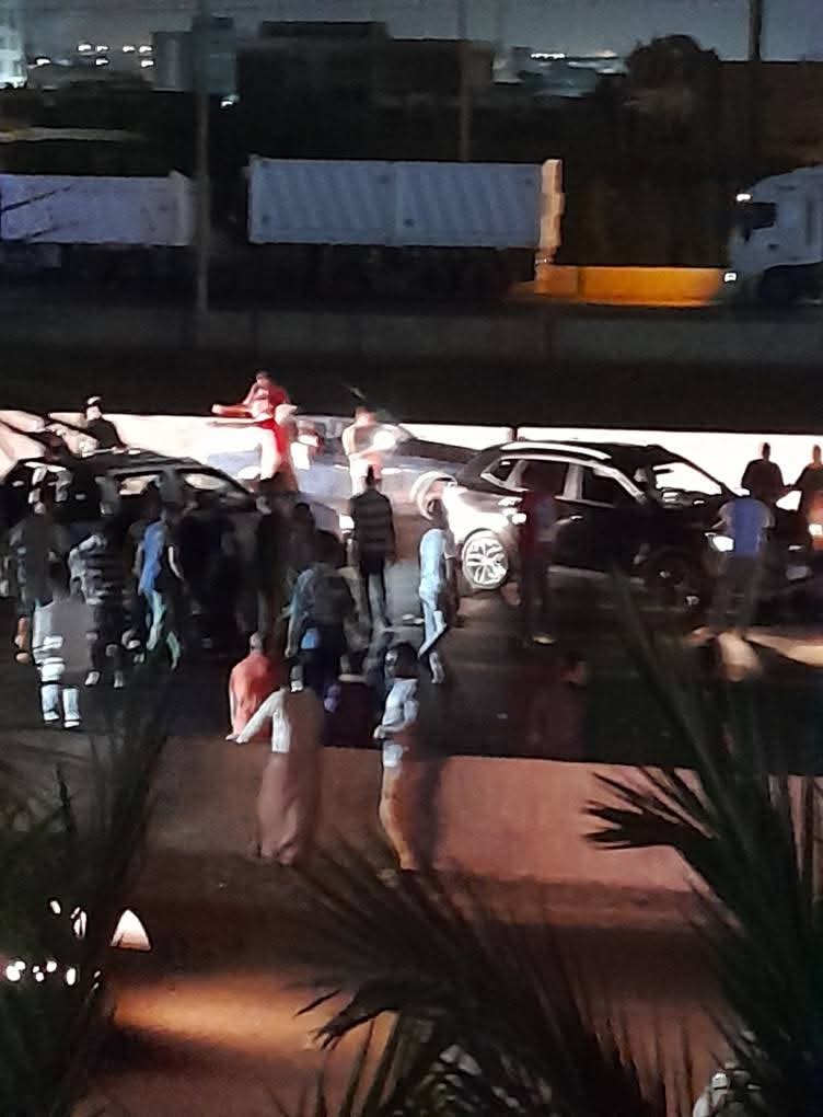 آثار الحادث 