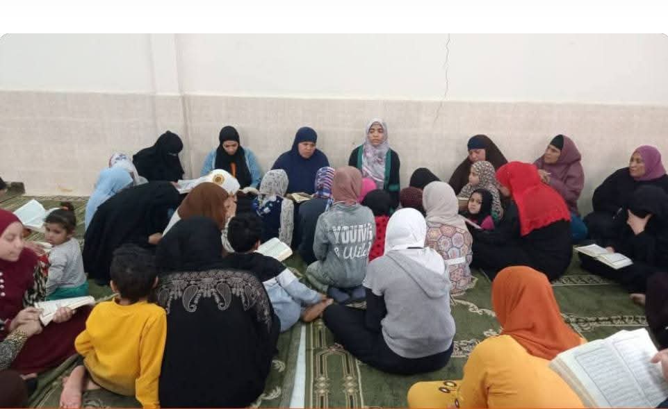 حضور كبير للسيدات بالمقارئ القرآنية للواعظات بمديرية أوقاف الفيوم <br>