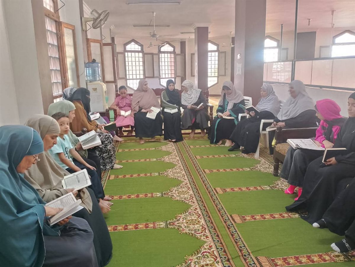 حضور كبير للسيدات بالمقارئ القرآنية للواعظات بمديرية أوقاف الفيوم