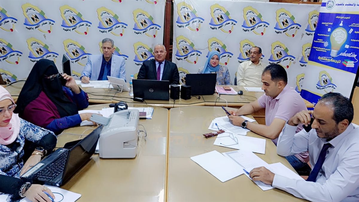 قبيصي: يتابع امتحانات الثانوية العامة في اللغة الإنجليزية من غرفة العمليات الرئيسية