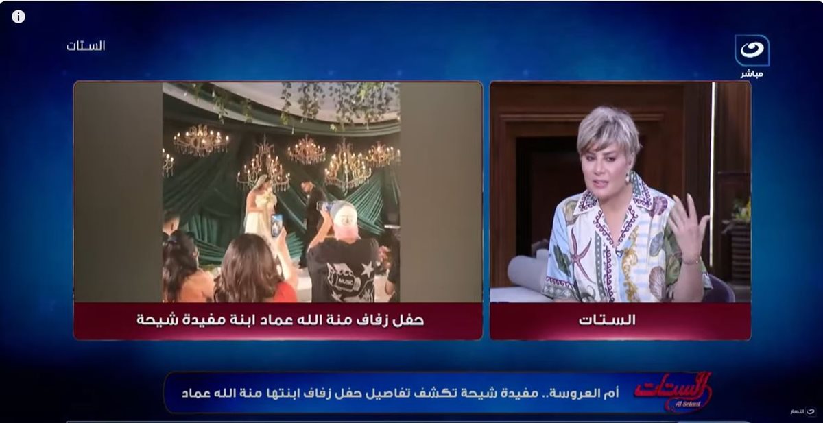 الإعلامية مفيدة شيحة